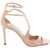 Jimmy Choo Patent Leather Azia 95 Sandals BALLET PINK