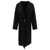 TOTÊME TOTEME "Signature Twill" Coat Black