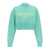 Balmain Balmain Cropped Sweatshirt BLUE