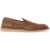 Dolce & Gabbana Suede Leather Moccas NOCCIOLA