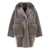 BLANCHA Blancha 'Merino Straight-Volpe Shadow' Coat GRAY