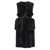 BLANCHA Blancha 'Merino Straight-Volpe Shadow' Vest Black