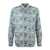 Mc2 Saint Barth MC2 Saint Barth Sikelia Incotone Men'S Shirt With Print Ajrakh WHITE, BLUE