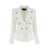 Balmain Balmain White Viscose Blazer WHITE