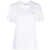 Golden Goose Golden Goose Cotton T-Shirt With Contrasting Star Logo Print WHITE