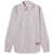 MAISON KITSUNÉ Maison Kitsuné Classic Shirt In Striped Cotton With Logo Handwrit Clothing WHITE