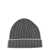 Brunello Cucinelli Brunello Cucinelli Contrast Line Beanie GRAY