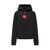 DSQUARED2 Dsquared2 D2 Heart Sweatshirt Black