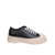 Marni Marni Leather Lace-Up Sneakers Black