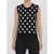 Dolce & Gabbana Top With Polka-Dot Motif BLACK