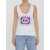 Gucci Tank Top With Gucci Print WHITE