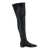 Casadei 'Galaxy' Black Over The Knee Boots In Leather Woman Black