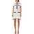 Self-Portrait Self-Portrait Crochet Polo Mini Dress Beige