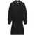 MSGM Msgm Short Cotton Polo-Style Dress Black