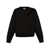 Alexander McQueen Alexander McQueen Cotton Crewneck Sweatshirt With Cut-Out Detail Black