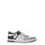 AMIRI 'Skel Top Low' Grey And Black Bi-Color Sneakers With Skeleton Patch In Leather Man GREY