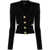 Balmain Balmain Cropped Knit Cardigan Clothing Black