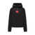 DSQUARED2 DSQUARED2 D2 Heart Sweatshirt Black