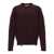 Marni Destroyed effect sweater Bordeaux