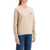 A.P.C. Rue Madame Crewneck Sweat BEIGE CHINE/BRIQUE