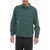 Woolrich Cotton Overshirt With Breast Pocket Green