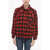 Woolrich Zip Closure Lady Buffalo Overshirt Red