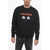 DSQUARED2 Arcade Twins Hoodie Sweatshirt With Logo Print Black