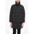 Woolrich Quilted Vail Coat With Turtleneck Black