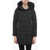 Woolrich Puffy Prescott Long Down Jacket With Hood Black