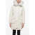 Woolrich Fur Hood Military Padded Parka White