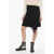 Woolrich Fringed Wrap Skirt Black