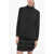 Woolrich Viscose And Silk Turtleneck Sweater Black