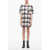 Woolrich Checkered Archive Wool Blend Dress White