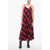 Woolrich Checkered Archive Long Dress Pink