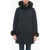 Woolrich Faux-Fur Luxury Boalder Coat Black