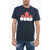 DSQUARED2 Cool Fit T-Shirt With Logo Print Blue