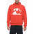 DSQUARED2 Cool Fit Hoodie Sweatshirt With Logo Print Red