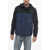 Woolrich Two-Tone Mountain Stroll Utility Jacket With Hood Blue
