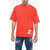 DSQUARED2 Loose Fit T-Shirt With Logo Print Red