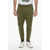 DSQUARED2 Cotton Pully Pants With Drawstring Green