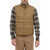 Woolrich Quilted Sleeveless Lightweight Down Jacket Beige