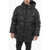 DSQUARED2 Oversized Down Jacket With Flap Pockets Black