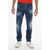 DSQUARED2 Slim Fit Denims With Distressed Detail Blue