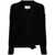 MM6 Maison Margiela Mm6 Maison Margiela Virgin Wool Cardigan With Cut-Out Detail Black