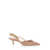 Stuart Weitzman 'Tully' Beige Slingback Pumps With Bow Detail In Leather Woman Beige