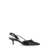 Stuart Weitzman 'Tully' Black Slingback Pumps With Bow Detail In Leather Woman Black