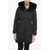 Woolrich Padded Literary Rex Parka With Fur Black