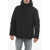 Woolrich Penn-Rich Solid Color Padded Jacket With Hood Black