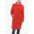 Woolrich Bouclè Wool Hazelton Coat Red