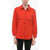 Woolrich Wool Blend Shirt With Fringed Detail Red